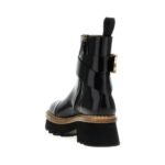 Chloé Black Calfskin Ankle Boots - Image 3