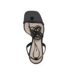 Sandale Platformă Miu Miu Negre din Piele - imagine 4