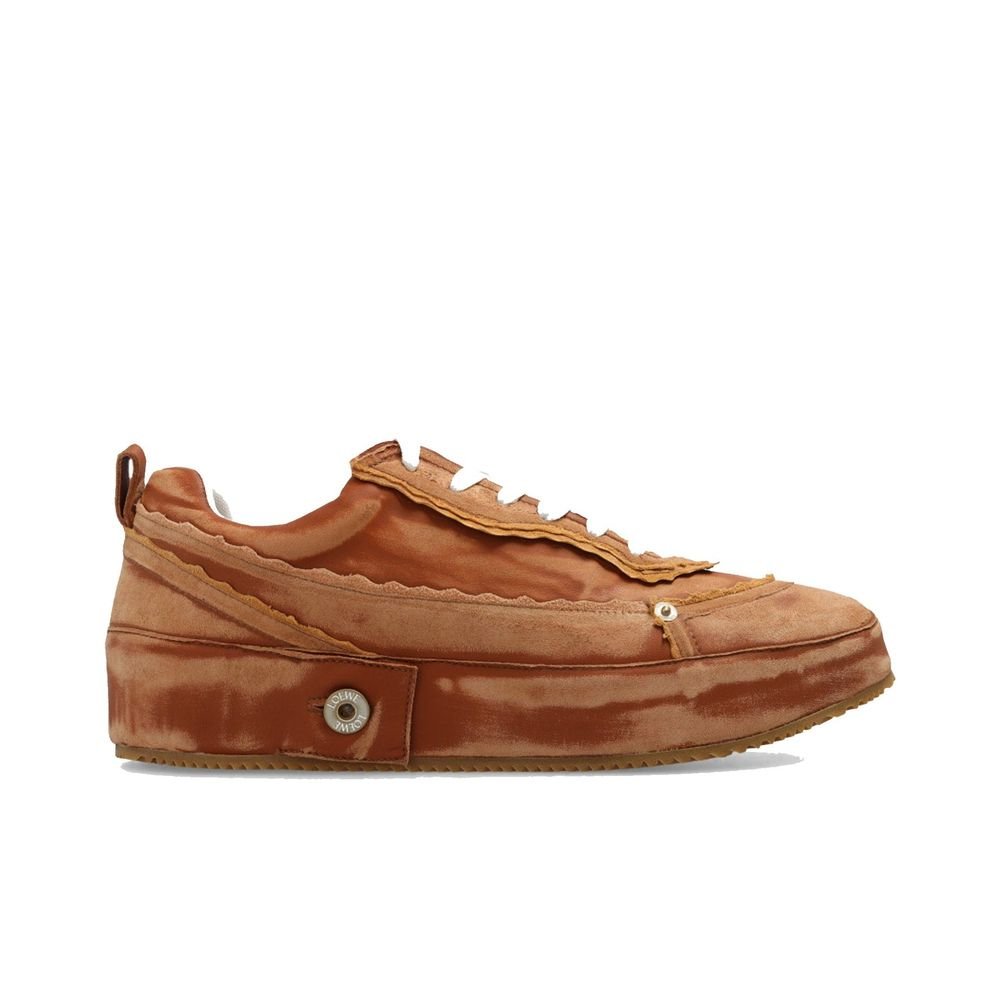 10223942.jpeg Loewe Brown Calfskin Sneakers - Image 1