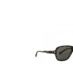 Saint Laurent Gray Acetate Sunglasses - Image 3
