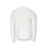 Balmain White Cotton Sweatshirt - Image 2