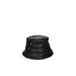 Bottega Veneta Black Lamb Leather Bucket Hat - Image 2