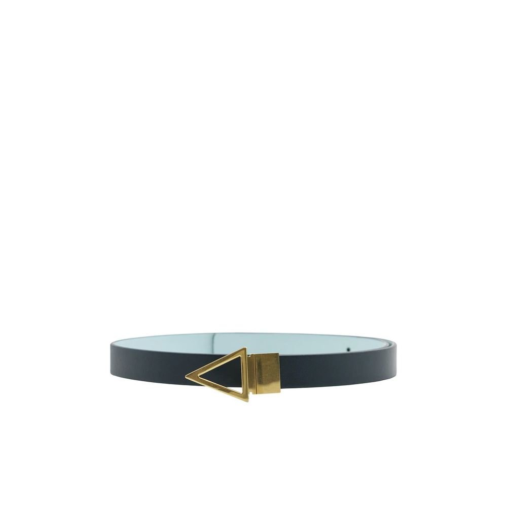 10248887-1.jpeg Bottega Veneta Blue Leather Regular Belt - Image 1