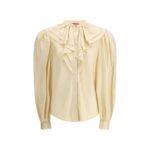 Gucci Beige Silk Shirt