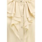 Gucci Beige Silk Shirt - Image 3