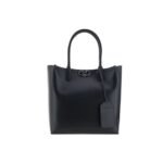 Valentino Garavani Black Calfskin Tote Bag