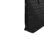 Valentino Garavani Black Cotton Tote Bag - Image 4