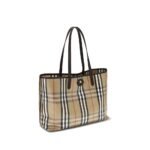 Geantă Burberry Medium Highlands din Bumbac - imagine 2