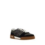 Fendi Brown Calf Leather Bos Taurus Sneakers - Image 2