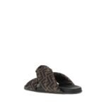 Fendi Multicolor Polyester Flat Sandals - Image 3