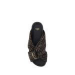 Fendi Multicolor Polyester Flat Sandals - Image 4