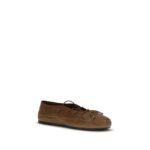 Miu Miu Brown Lamb Ovis Aries Aries Ballet Flats - Image 2