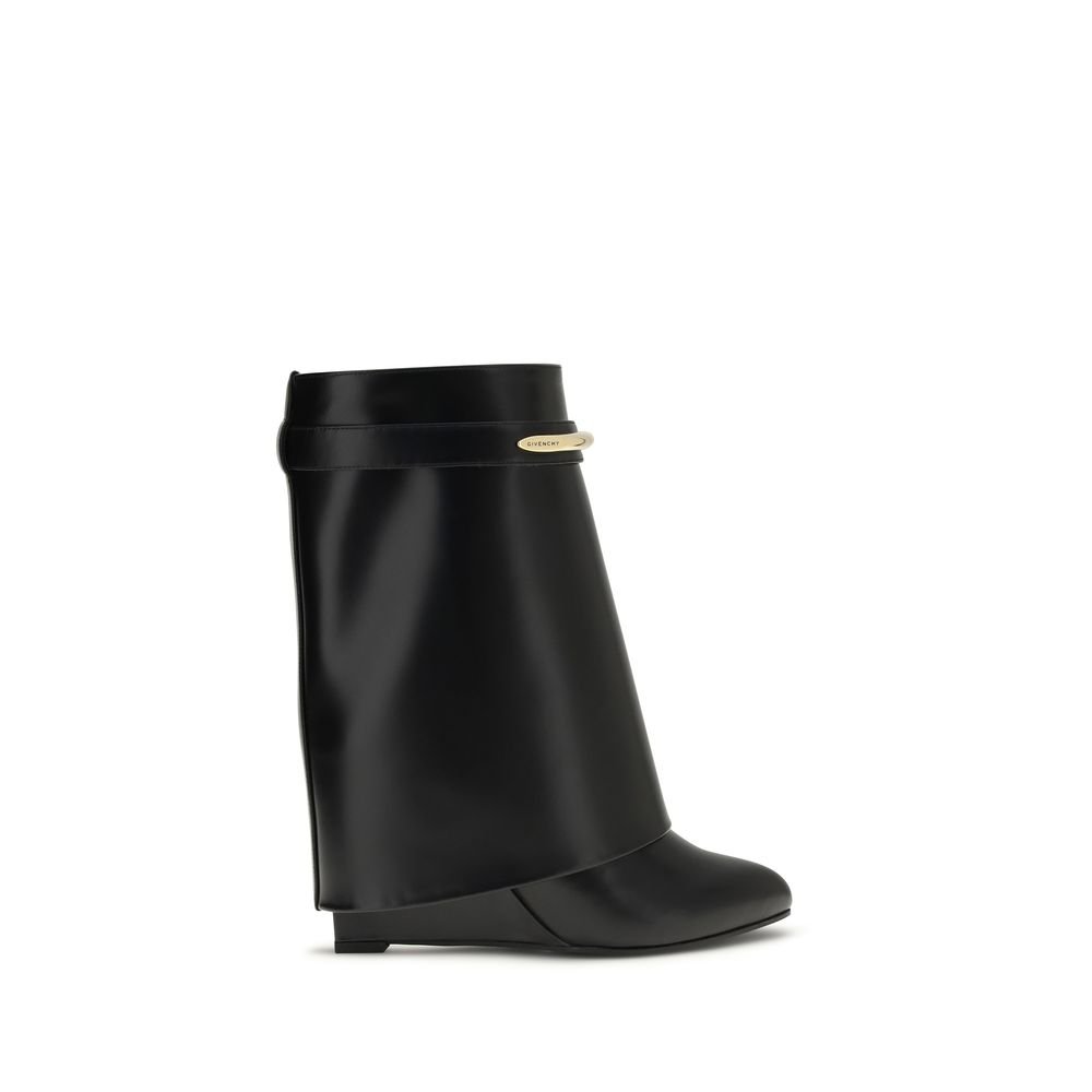 10314558.jpeg Givenchy Black Calf Leather Bos Taurus Ankle Boots - Image 1