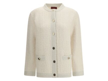 Gucci Beige Wool Cardigan