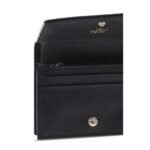 Valentino Garavani Black Calf Leather Bos Taurus Wallet - Image 3
