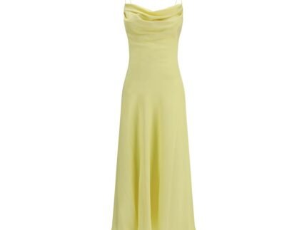 Balmain Bicolor Silk Casual Dress