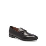 Salvatore Ferragamo Black Calfskin Slip-On Loafers - Image 2