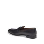Salvatore Ferragamo Black Calfskin Slip-On Loafers - Image 3