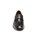Salvatore Ferragamo Black Calfskin Slip-On Loafers - Image 4