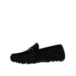 Mocasini Salvatore Ferragamo Negri din Piele - imagine 3