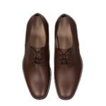 Salvatore Ferragamo Brown Leather Oxfords And Derbies - Image 4