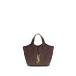 Saint Laurent Bordeaux Lamb Ovis Aries Aries Shoulder Bag