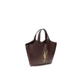 Saint Laurent Bordeaux Lamb Ovis Aries Aries Shoulder Bag - Image 2