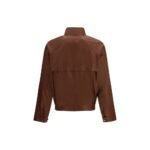 Brunello Cucinelli Brown Lamb Ovis Aries Aries Bomber - Image 2
