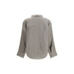 Brunello Cucinelli Bicolor Linen Blouse - Image 2