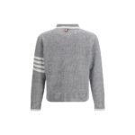 Thom Browne Gray Linen Dress Shirt - Image 2