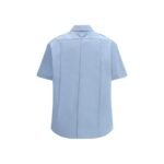 Prada Blue Cotton Shortsleeve Shirt - Image 2