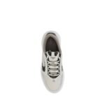 Fendi White Calf Leather Bos Taurus Low Top Sneakers - Image 4