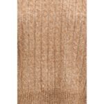 Brunello Cucinelli Brown Linen Sweatshirt - Image 3