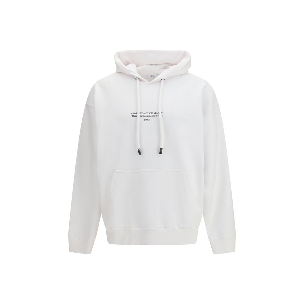 10469284.jpeg Off-White White Cotton Sweatshirt - Image 1