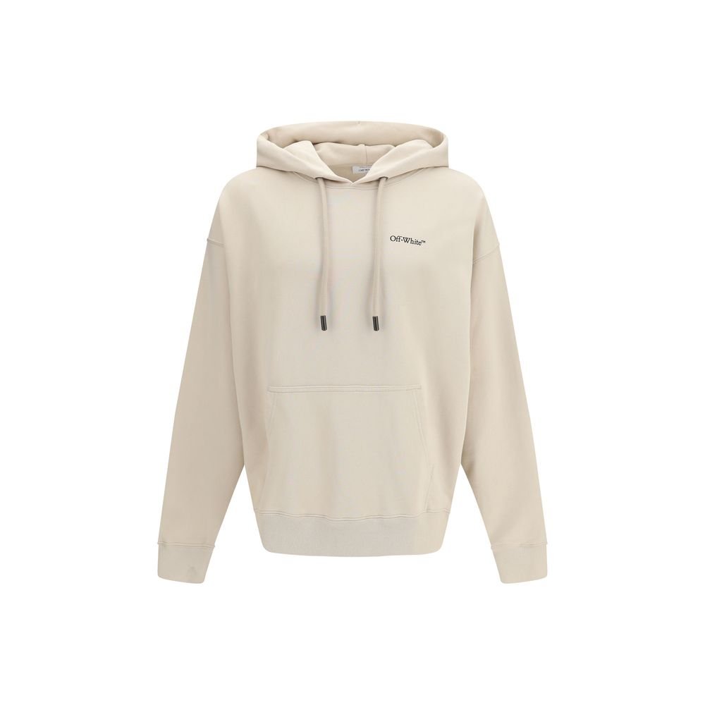 10469295.jpeg Off-White Beige Cotton Sweatshirt - Image 1