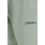 Off-White Bicolor Cotton Bermuda Shorts - Image 3