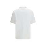 Polo Brunello Cucinelli Alb din Bumbac - imagine 2
