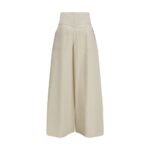 Brunello Cucinelli Beige Cotton Pants - Image 2