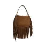 Etro Brown Calf Leather Bos Taurus Shoulder Bag - Image 3