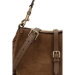 Etro Brown Calf Leather Bos Taurus Shoulder Bag - Image 4