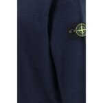 Stone Island Blue Cotton Sweatshirt - Image 3