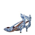 Aquazzura Blue Paillettes High Heel Pumps - Image 4