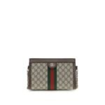 Gucci Brown Fabric Handbag