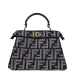 Fendi Black Fabric Handbag