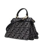 Fendi Black Fabric Handbag - Image 2
