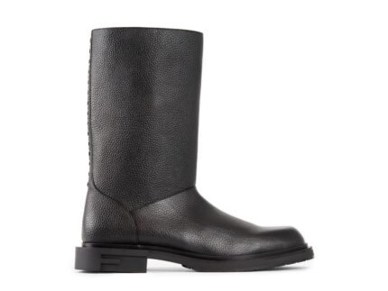 Cizme Fendi Negre din Piele
