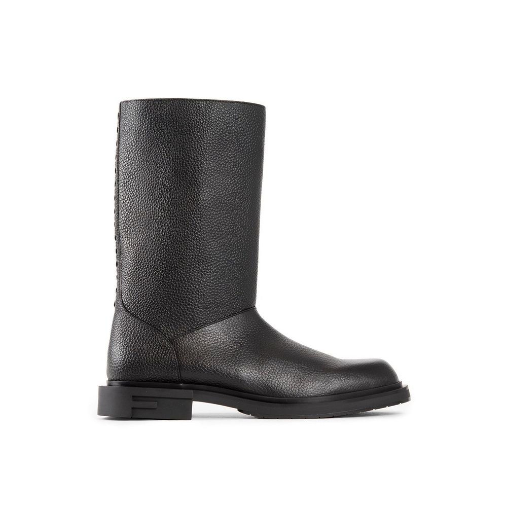 10474846.jpeg Fendi Black Calfskin Boots - Image 1