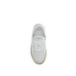 Givenchy White Calf Leather Bos Taurus Chunky Sneakers - Image 4