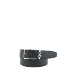 Ferragamo Black Leather Regular Belt