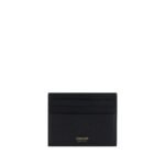 Portcard Ferragamo Negru din Piele - imagine 2